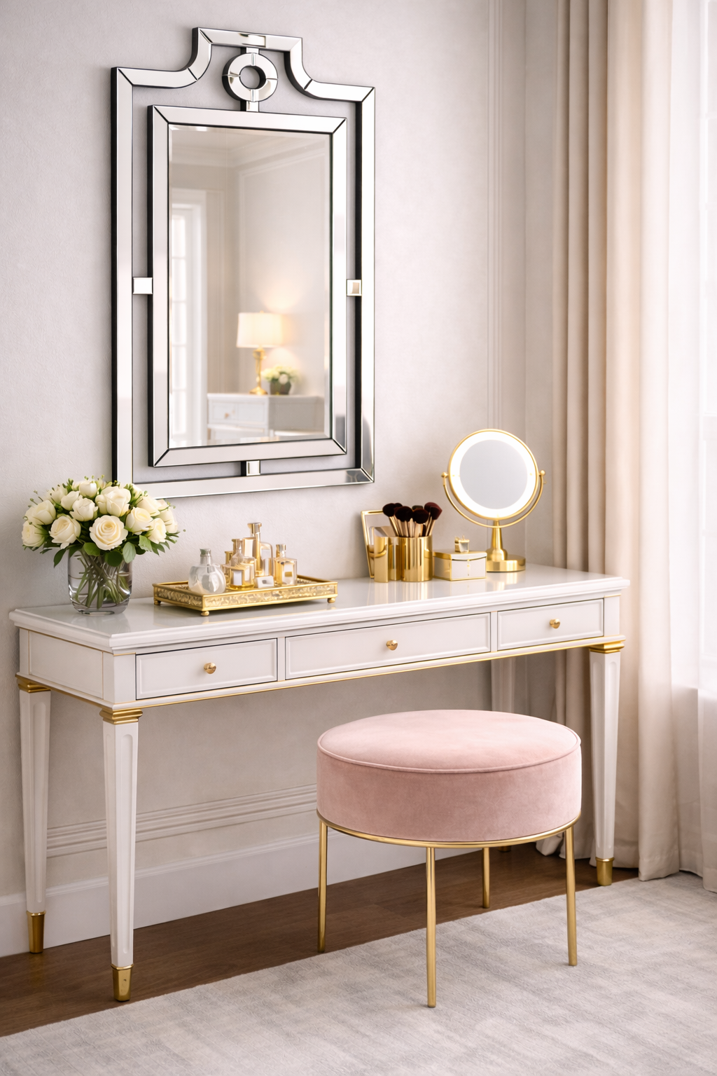 Linear Crown Elegance Mirror thumbnail